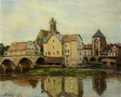 阿尔弗莱德 西斯莱 : Moret-sur-Loing, Morning